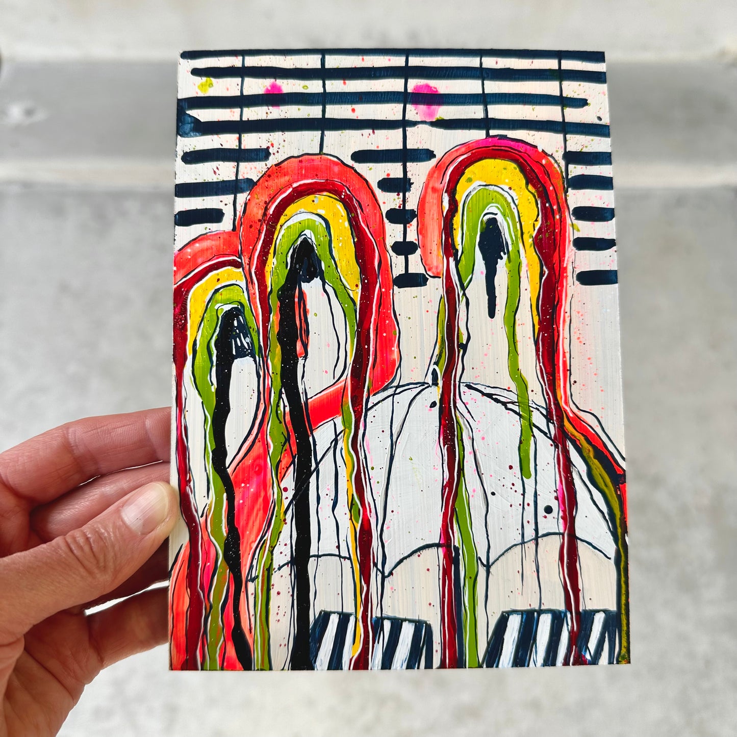 Day 67/100 - Inky Dreams - Original