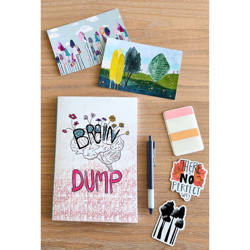 Brain Dump Notebook Gift Bag