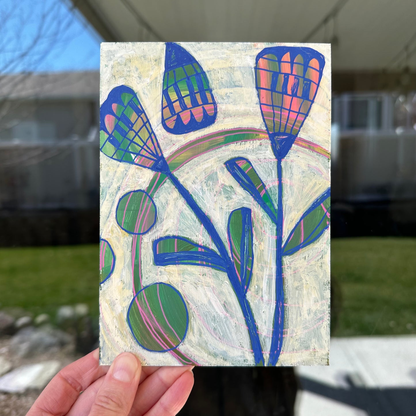 Day 44/100 - Garden Melodies - Original