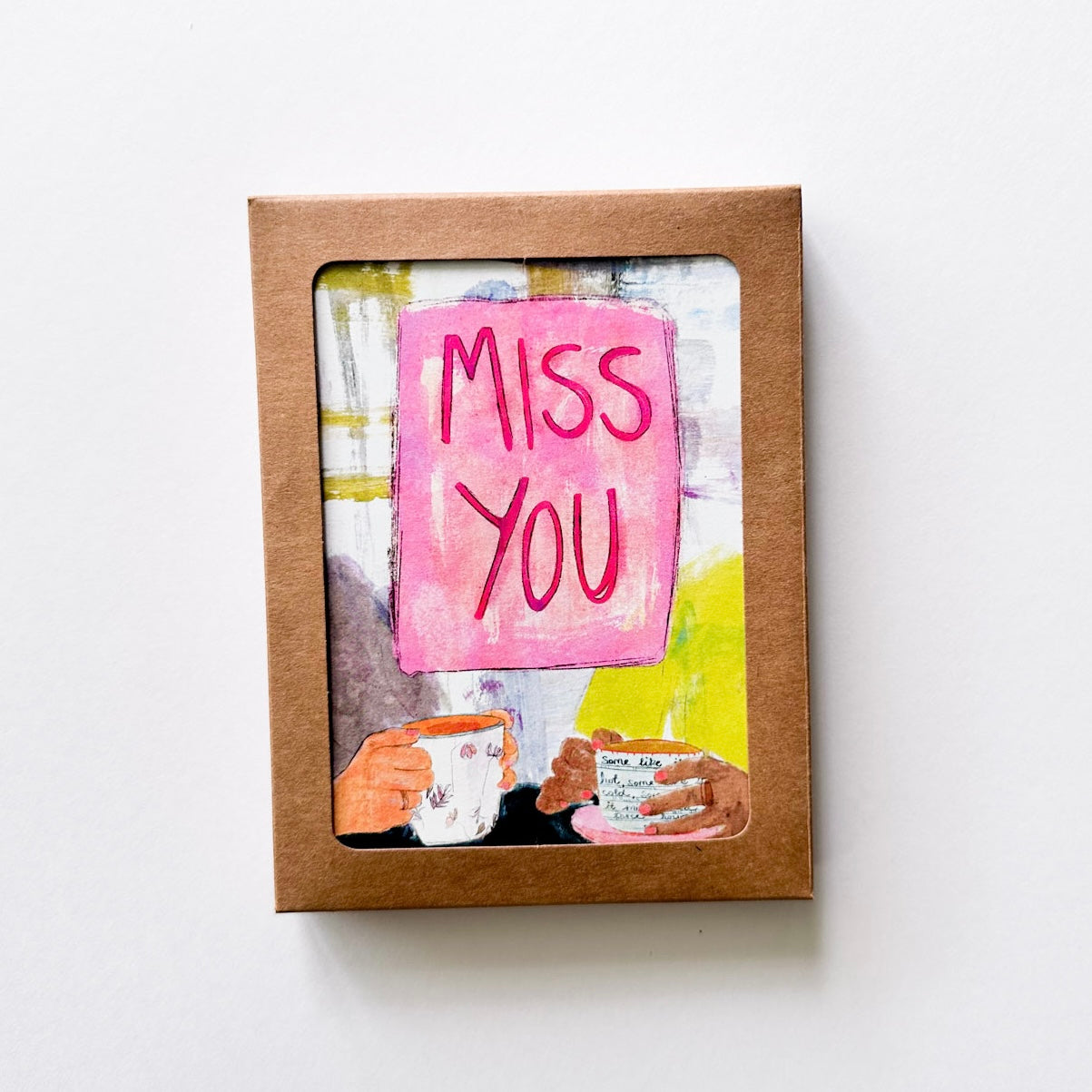 Miss You - Greeting Card Boxed Set of 6