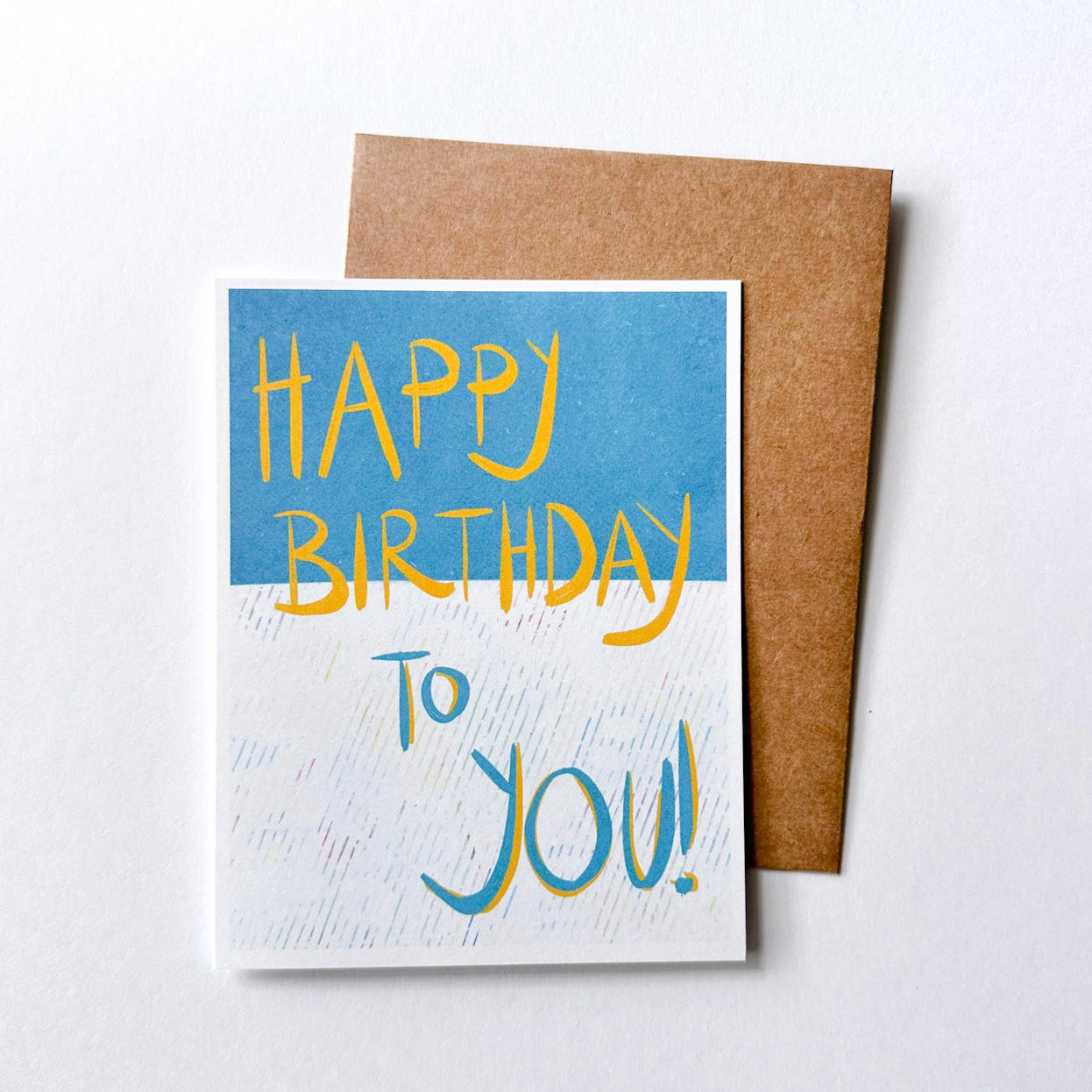 Happy Birthday To You -  Hand Lettered Greeting Card Boxed Set of 6