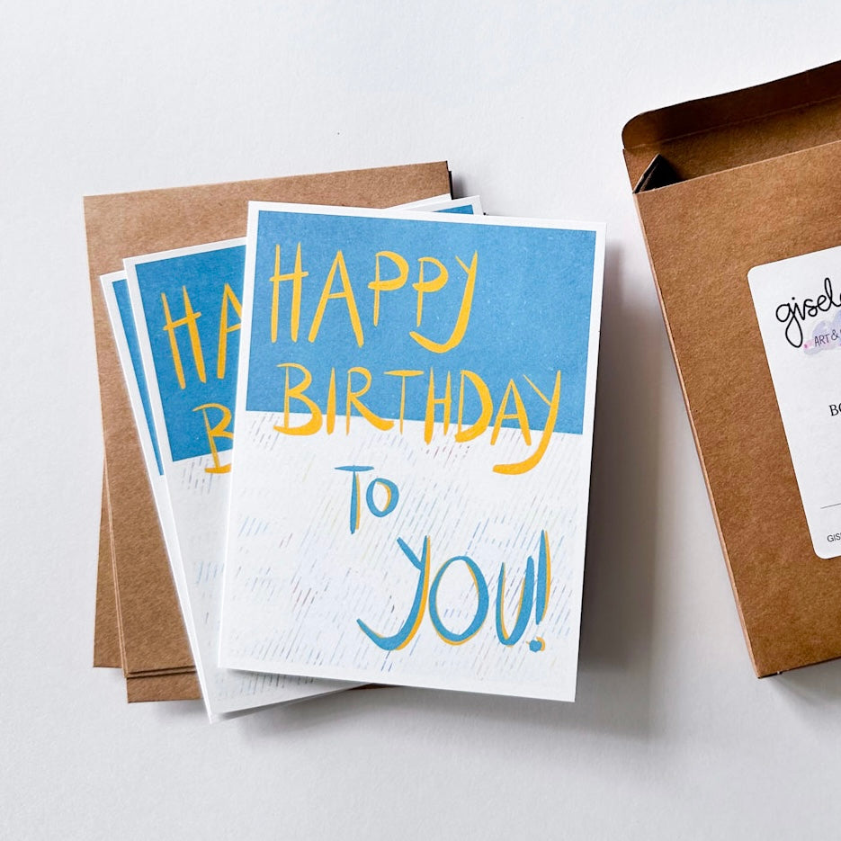 Happy Birthday to You Greeting card