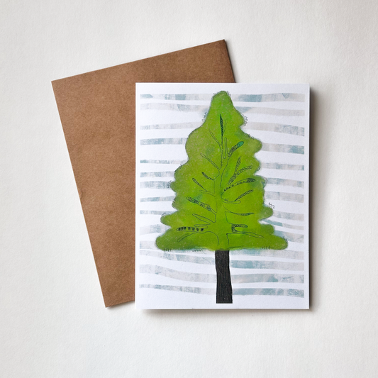 Tree Line - Greeting card