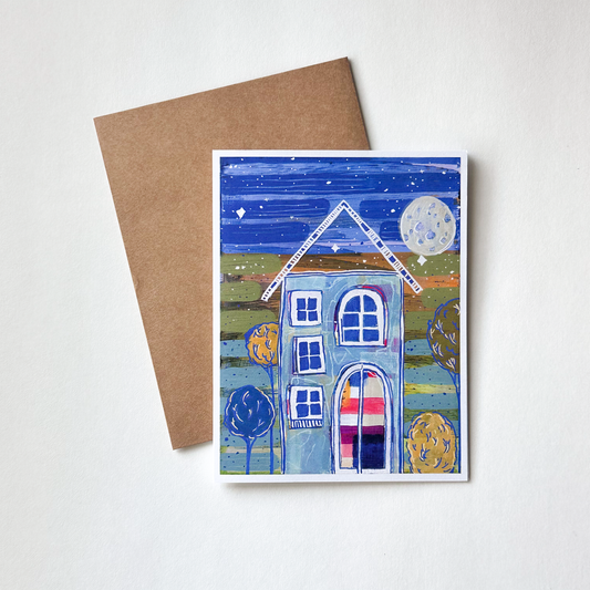 Tucked In - Greeting card