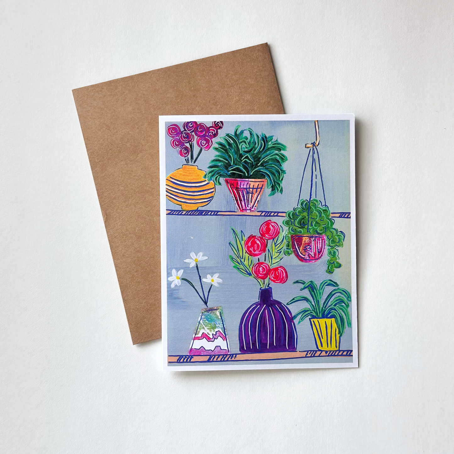 Flower Shop - Greeting card