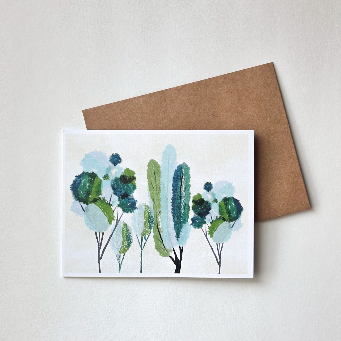 Earthly Hues - Greeting card