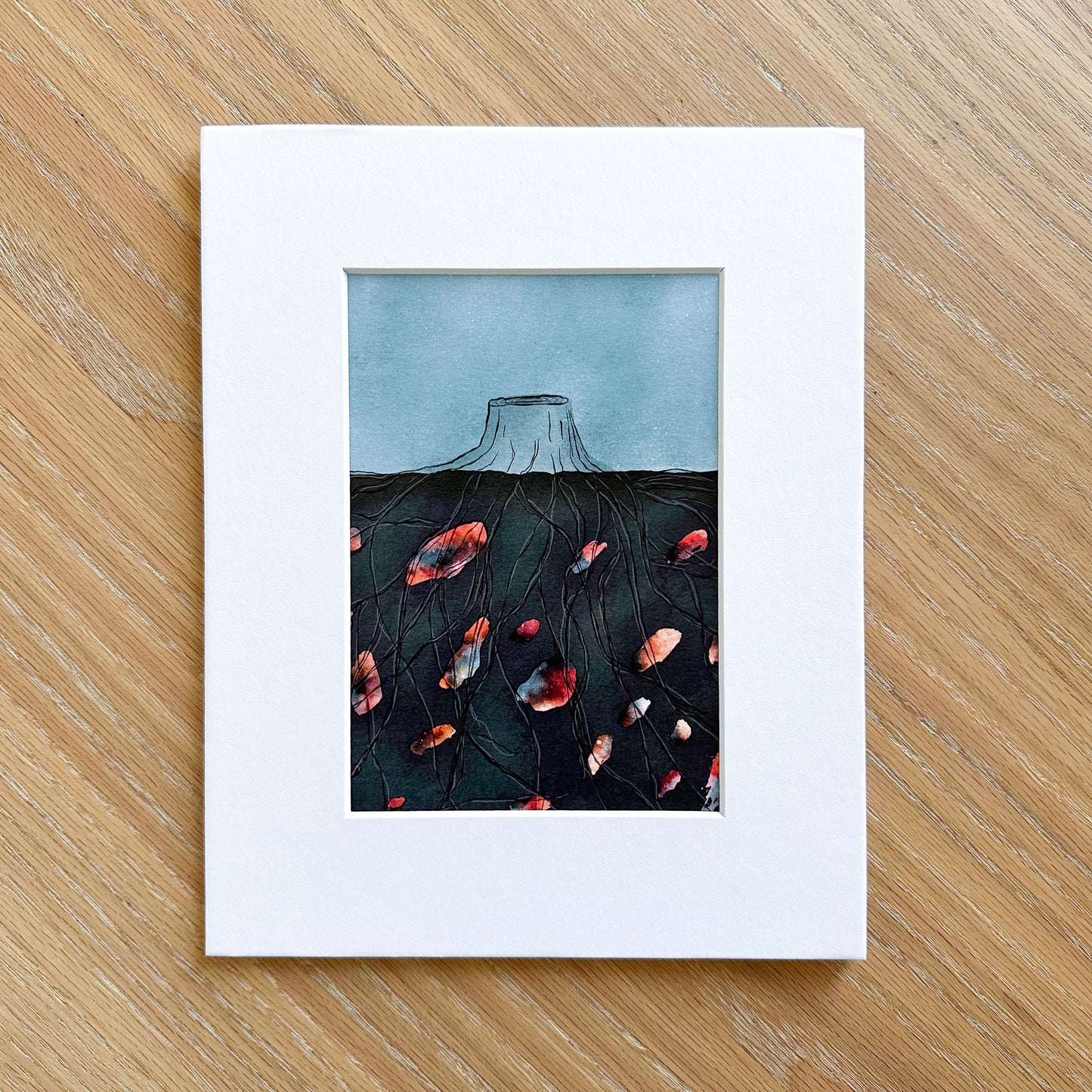 5x7 Beneath The Surface