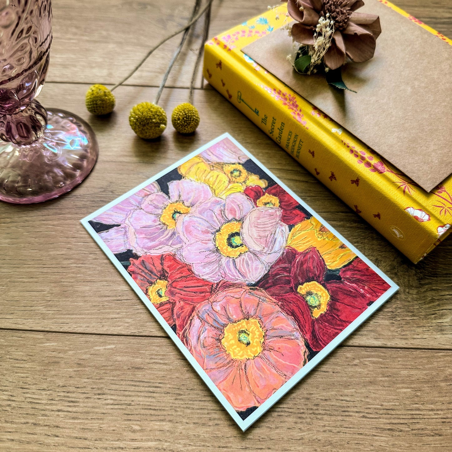 Poppies Greeting card