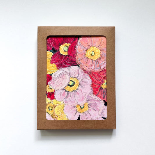 Poppies Boxed Card Set of 6