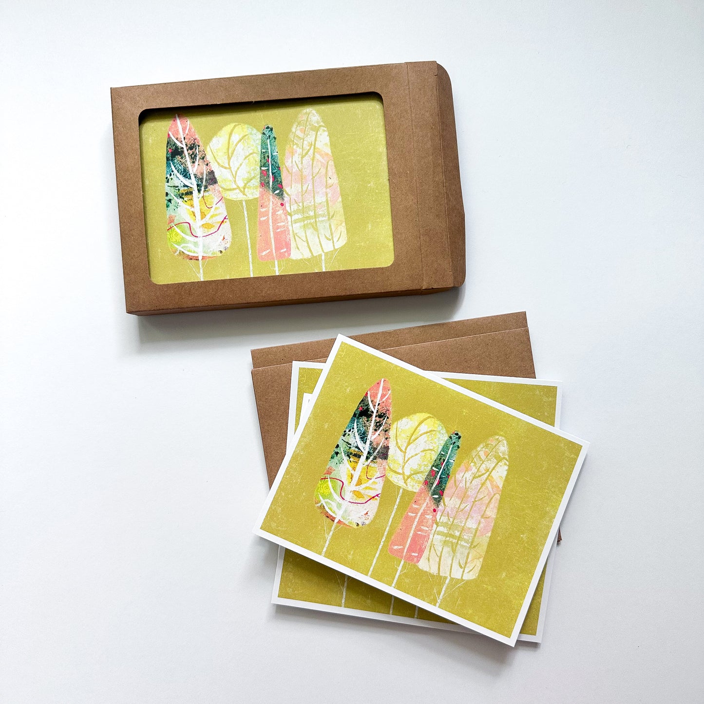 Light Up Boxed Card Set of 6