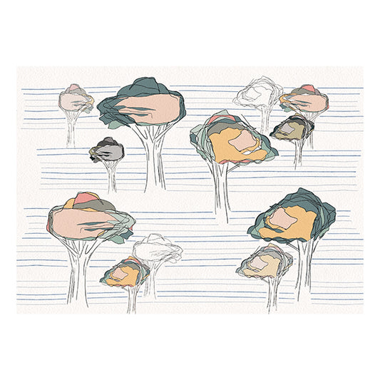 5x7 The Lines Between